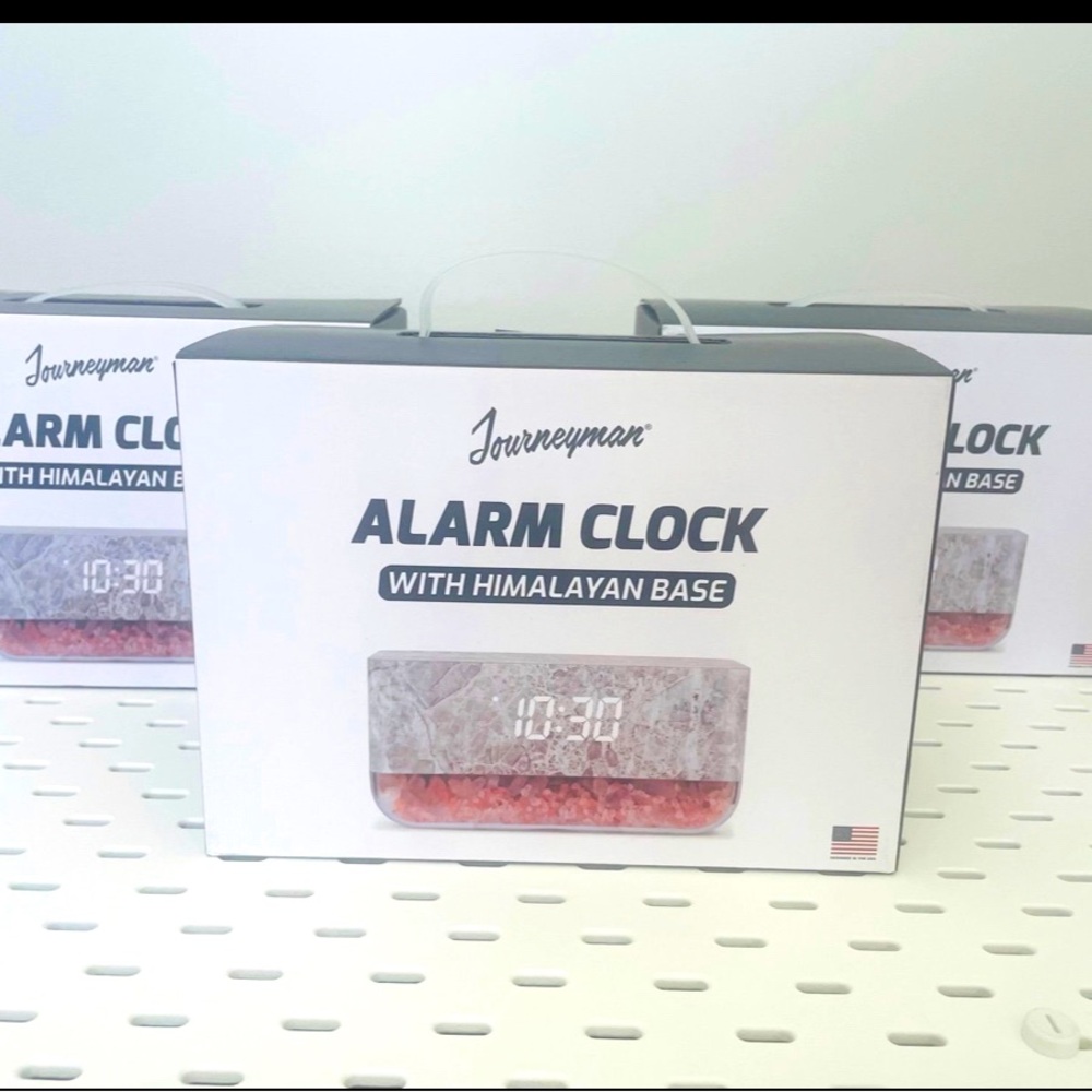 ALARM CLOCK
WITH HIMALAYAN BASE New!!!!!